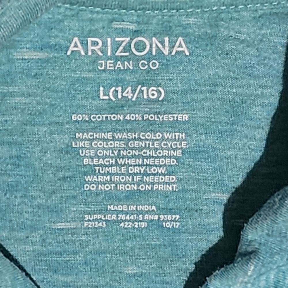 Arizona Jeans Co. Kids Spring Polo Shirt Sz 14 - Picture 4 of 5